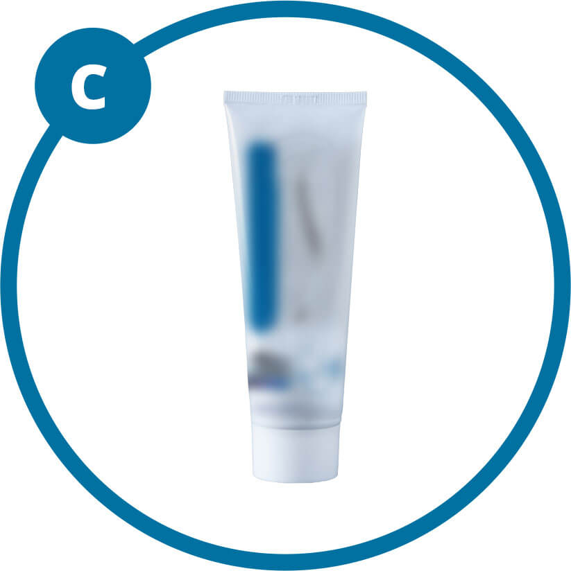 Group C - 8% strontium acetate (Sensodyne Rapid Action™)